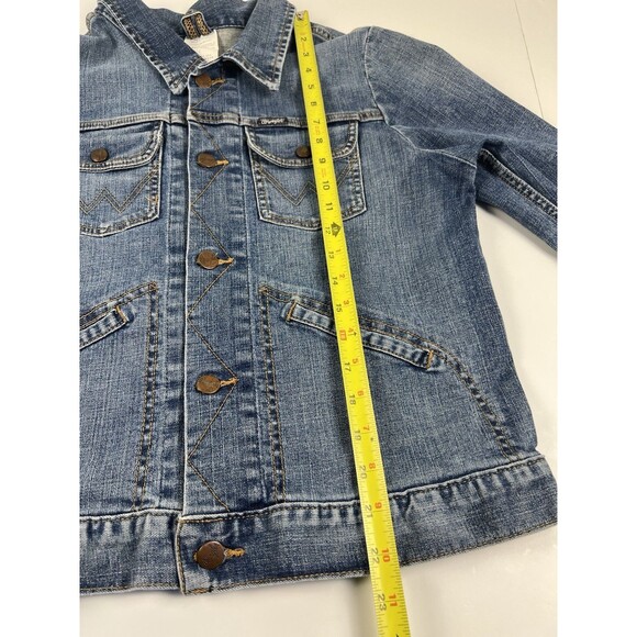 Wrangler ModCloth  Blue Denim Jean Jacket - Picture 6 of 10
